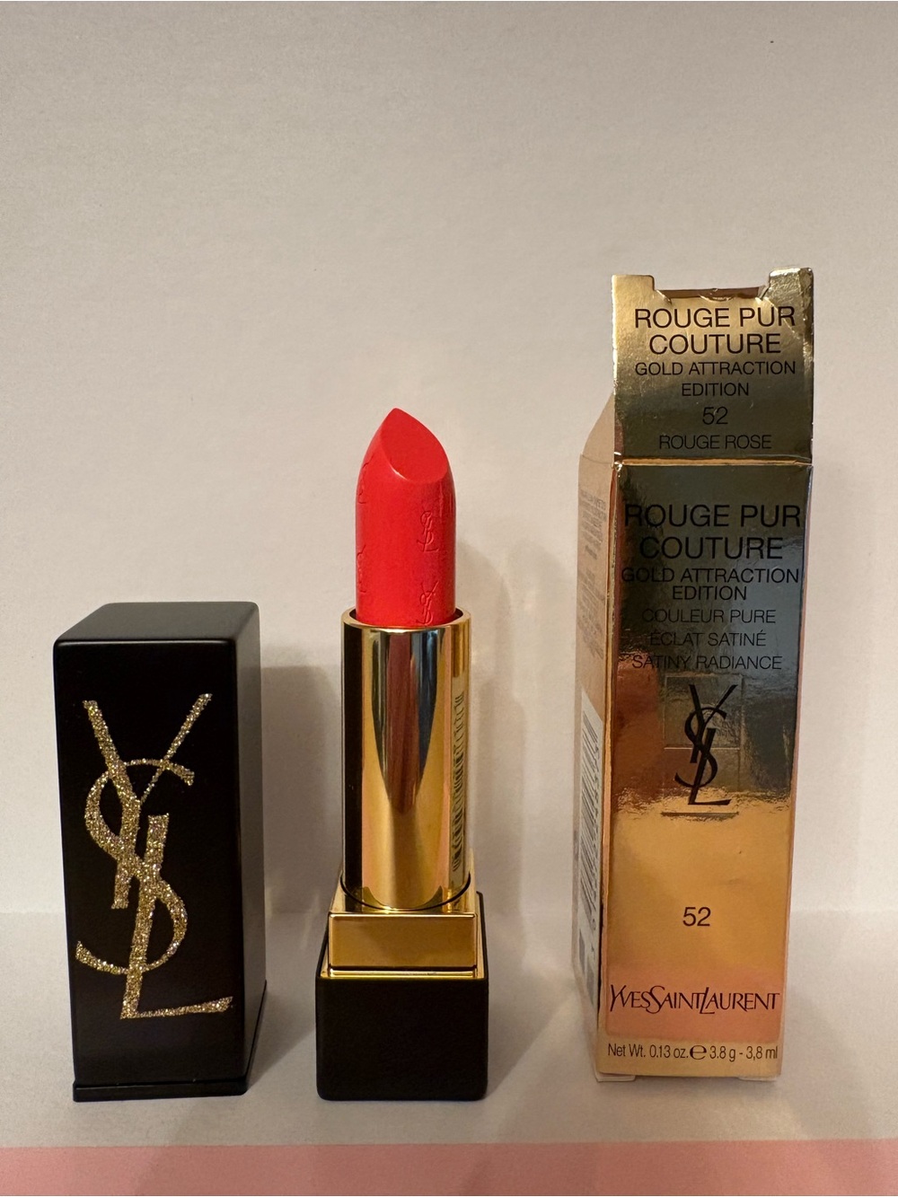 Yves Saint Laurent Rouge Pur Couture Gold Attraction Edition #52